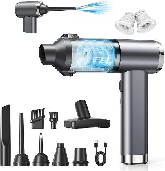 جارو برقی دستی شارژی مدل GARAID VAC104