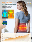 کمربند گرمایشی شارژی با ماساژ لرزشی Heating Pad AJHSB23