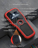 دستگاه تشخیص عیب پشت دیوار مدل Wall Stud Finder TH710