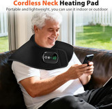شانه بند گرم کن بی سیم مدل cordless Heated shoulder wrap 102377