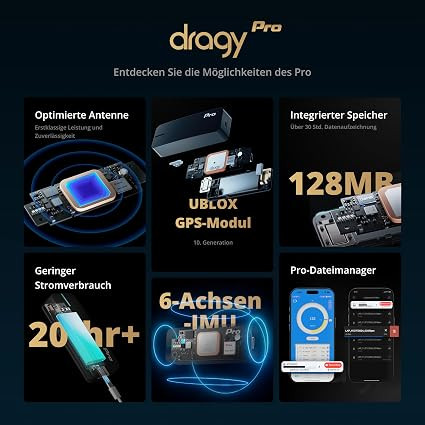 دستگاه تست شتاب و عملکرد خودرو مدل Dragy pro