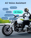 اینترکام حرفهای کلاه موتورسواری مدل ASMAX S1