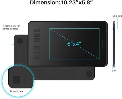 قلم نوری مدل Huion Inspiroy H640P