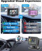 دوربین مراقبت از کودک در خودرو مدلZacro Baby Car Camera 1080P
