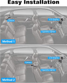 دوربین مراقبت از کودک در خودرو مدلZacro Baby Car Camera 1080P