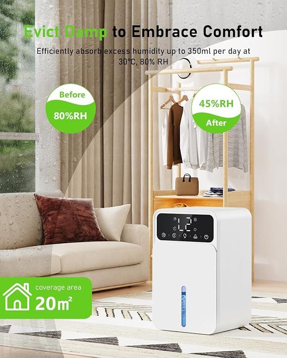 رطوبت گیر هوا مدل Mini Dehumidifier D1A