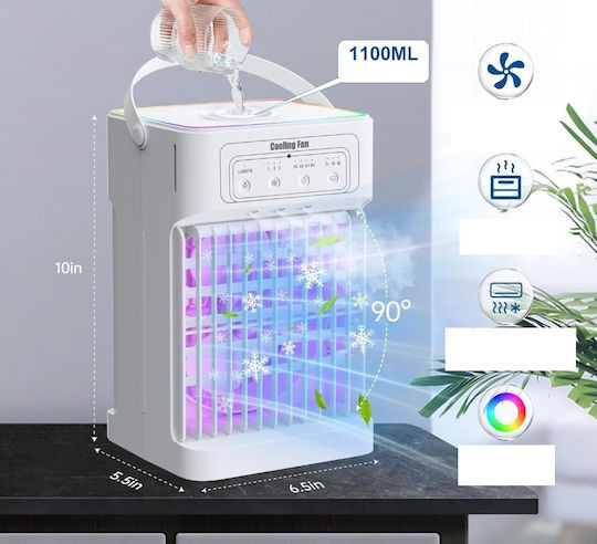 فن خنک کننده با مخزن 1100 میلی لیتر مدل Cooling fan mx003