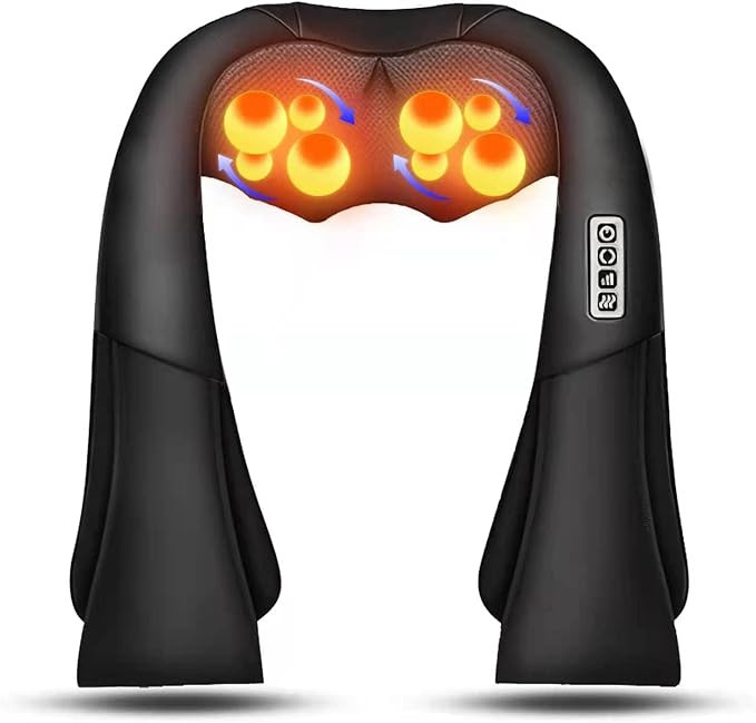 ماساژور گردن و شانه مدل neck massager aerlang dc12v 2a