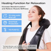 ماساژور گردن و شانه مدل neck massager aerlang dc12v 2a