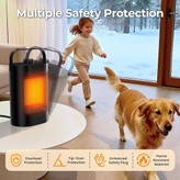 بخاری فن دار پرتابل مدل Portable Fan Heater YND-900F
