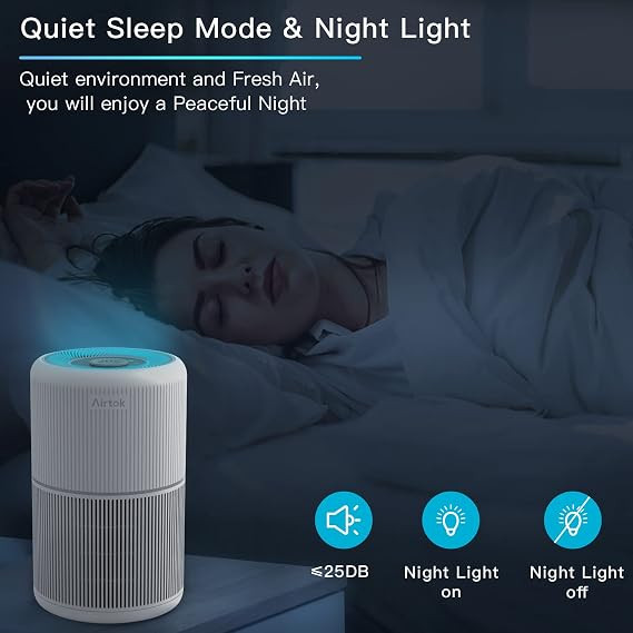 تصفیه کننده هوا مدل airtok air purifier ap0601