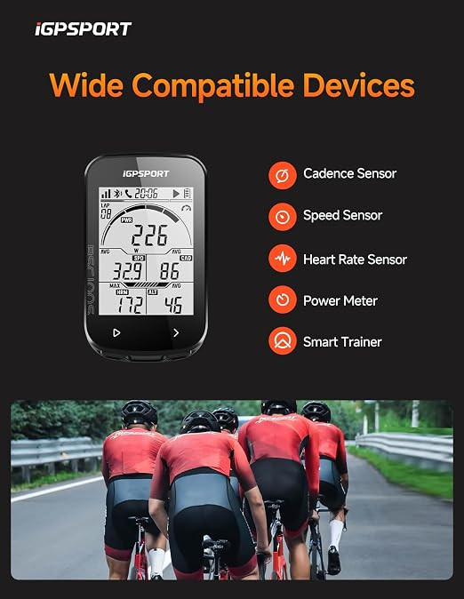 کامپیوتر دوچرخه GPS آی جی پی اسپورت مدل iGPSPORT BSC100S