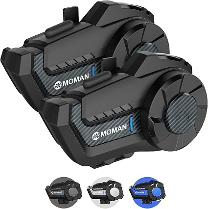 اینترکام کلاه موتورسواری MOMAN H2 Pro