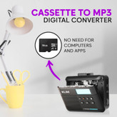 پخش و تبدیل کاست به MP3 مدل KLIM K7