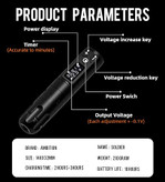 دستگاه تاتو مدل Ambition Soldier Wireless