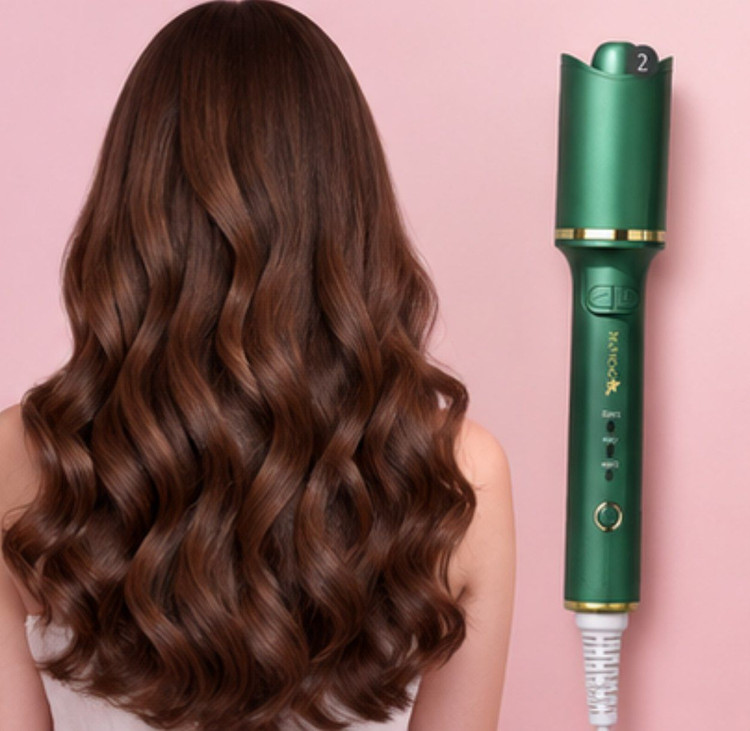 فر کننده خودکار مو مدل Hair Curler H680 green
