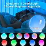 ساعت دیجیتالی زنگ دار چراغ خواب مدل Wake up light alarm clock jn01