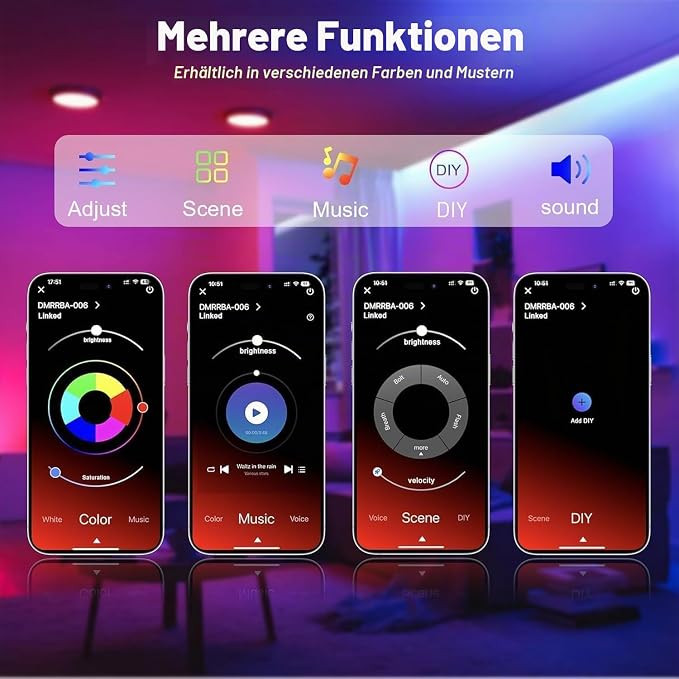 نوار نئون LED مکچیِاتو مدل Macchiatto 10M