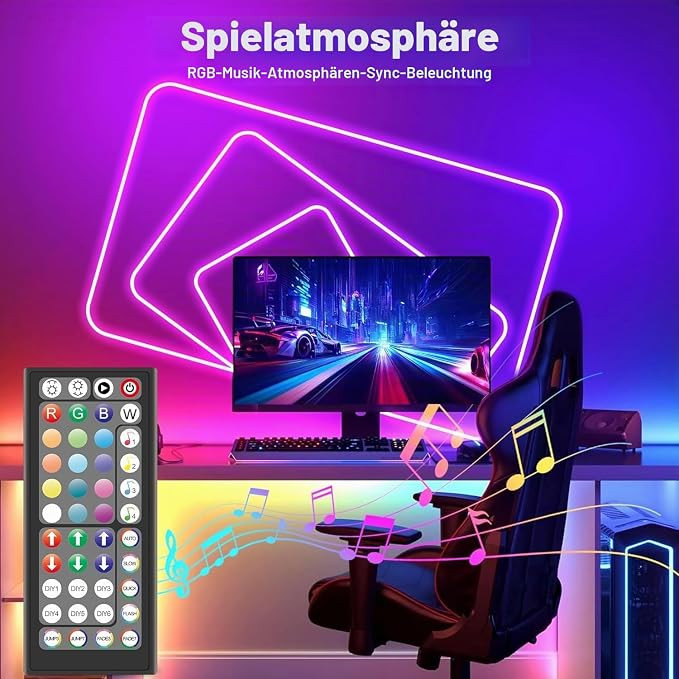 نوار LED نئون با اپلیکیشن