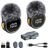 میکروفون بیسیم یقهای مدل Wireless Lavalier Microphone H25