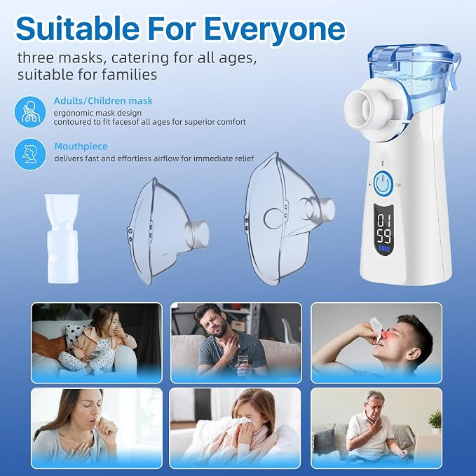 نبولایزر مش مدل VapoZen YS35 Mesh Nebulizer
