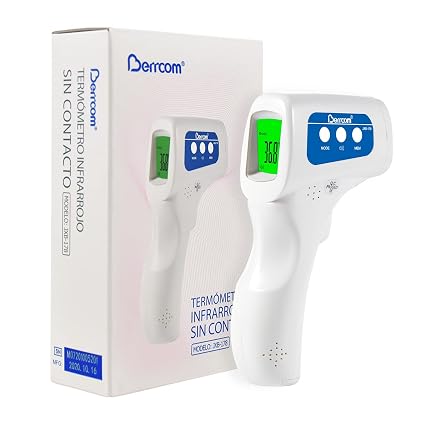 تب‌ سنج دیجیتال بدون تماس مدل BERRCOM JXB-178