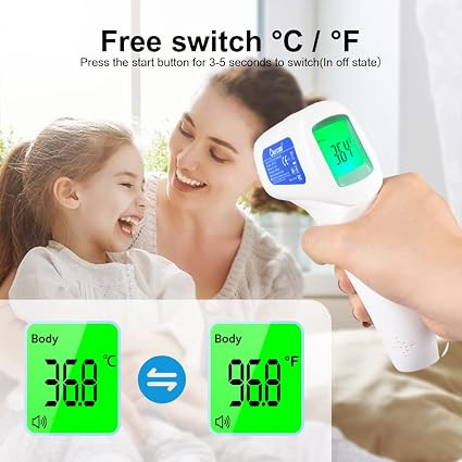 تب سنج دیجیتال بدون تماس مدل BERRCOM JXB-178