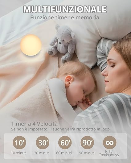 دستگاه نویز سفید مدل White Noise Sound Machine HOMGEN
