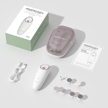 ناخن گیر و سوهان برقی نوزاد مامکوزی مدل Momcozy NC02