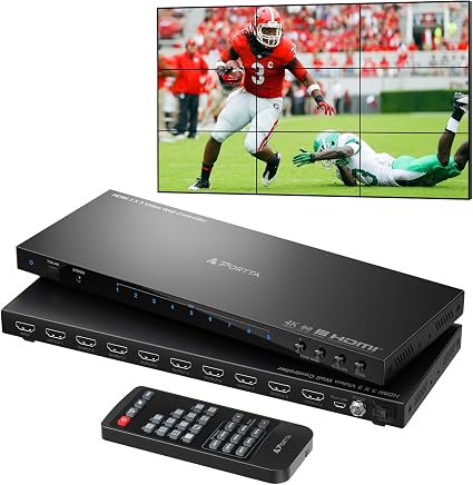 کنترلر ویدئو وال HDMI سه‌درسه  مدل PORTTA N19VW