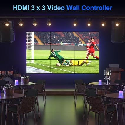 کنترلر ویدئو وال HDMI سهدرسه مدل PORTTA N19VW