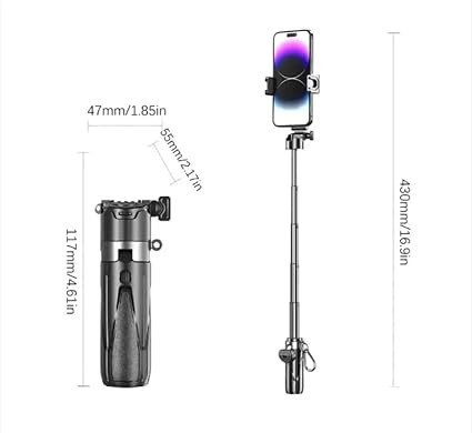 پایه سلفی و مونو پاد مدل P15 Mini VIP