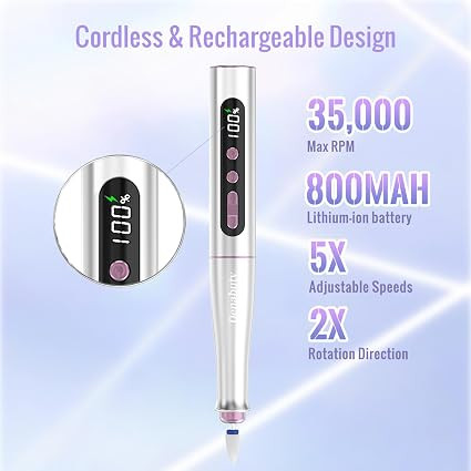سوهان برقی ناخن 35000 دور