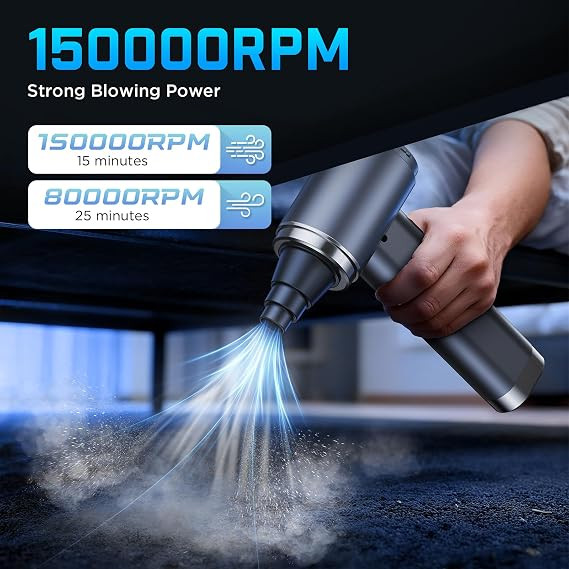 جارو برقی دستی شارژی مدل GARAID VAC104