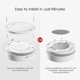 دتکتور دود بی سیم مدل X-Sense SD2J0AX 2-Pack