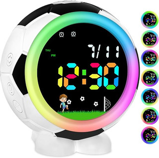 ساعت زنگدار کودکانه طرح فوتبال مدل football childrens alarm clock 536
