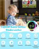 ساعت زنگدار کودکانه طرح فوتبال مدل football childrens alarm clock 536