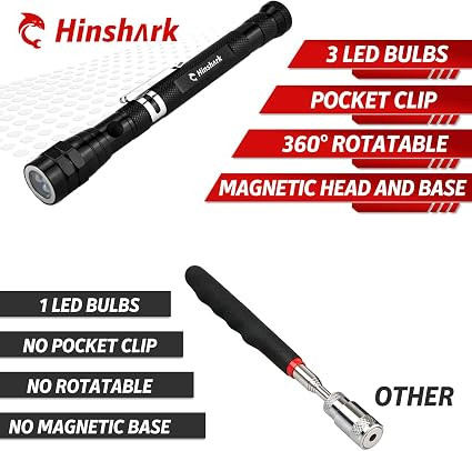 چراغ مگنتی Hinshark